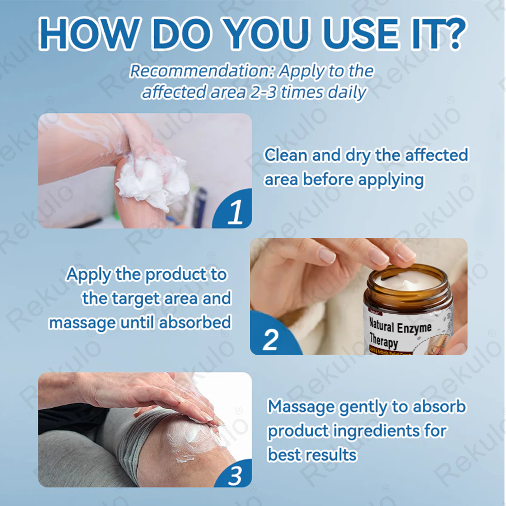 ✅FDA Certified :  Rekulo® Black Rice Pain Healing Bone Cream ( Treatment for arthritis, neuropathyy, rheumatic diseases, sports injuries, muscle spasms and twitches)