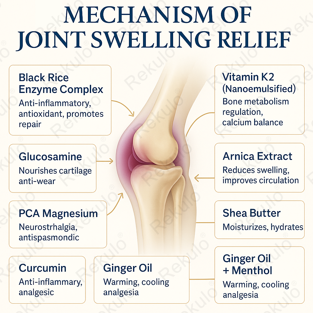 ✅FDA Certified :  Rekulo® Black Rice Pain Healing Bone Cream ( Treatment for arthritis, neuropathyy, rheumatic diseases, sports injuries, muscle spasms and twitches)