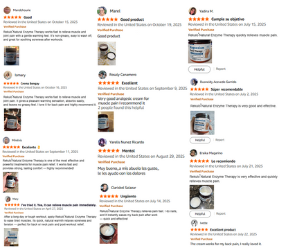 ✅ FDA Certified: Rekulo® Magnesium Pain Healing Bone Cream (for the treatment of arthritis, neuropathy, rheumatism, sports injuries, muscle stiffness and spasms)