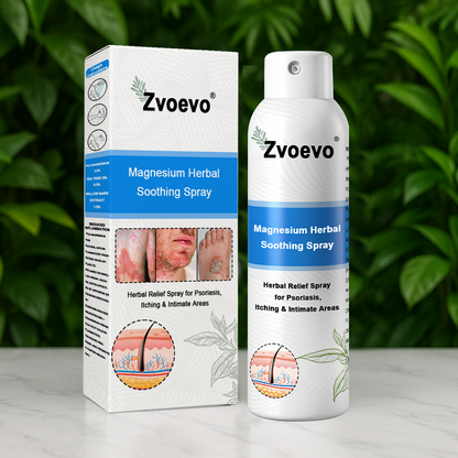 ✅ Official Store: Zvoevo® Magnesium Herbal Psoriasis Spray⚕️FDA Certified (Relieves psoriasis, eczema, and seborrheic dermatitis; treats acne; improves bacterial infections in intimate areas)