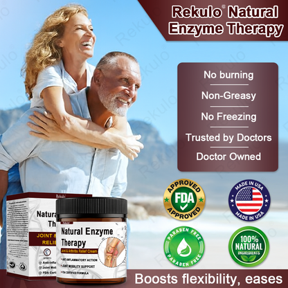 ✅FDA Certified :  Rekulo® Black Rice Pain Healing Bone Cream ( Treatment for arthritis, neuropathyy, rheumatic diseases, sports injuries, muscle spasms and twitches)