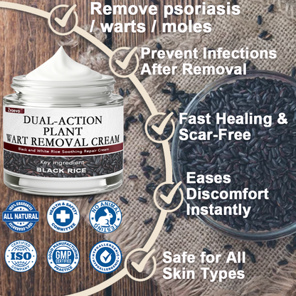 Zvoevo® Black Rice Essence Cream⚕️FDA Certified (Removes warts and skin growths, improves seborrheic keratosis, skin cancer, and hidradenitis suppurativa, treats purpura and eczema)