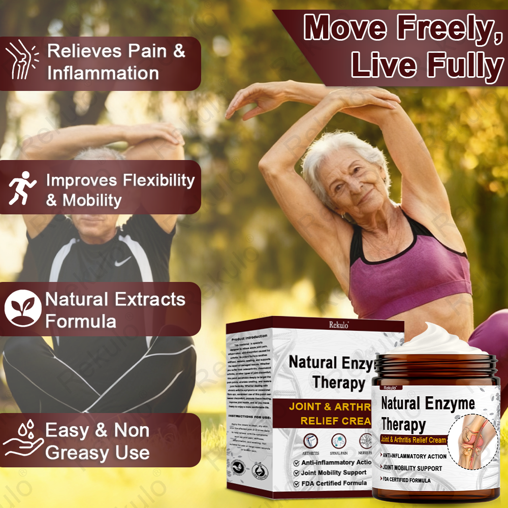 ✅FDA Certified :  Rekulo® Black Rice Pain Healing Bone Cream ( Treatment for arthritis, neuropathyy, rheumatic diseases, sports injuries, muscle spasms and twitches)