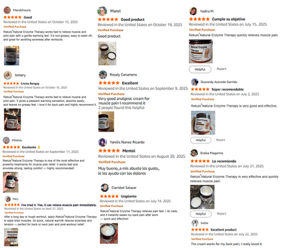 ✅FDA Certified :  Rekulo® Black Rice Pain Healing Bone Cream ( Treatment for arthritis, neuropathyy, rheumatic diseases, sports injuries, muscle spasms and twitches)